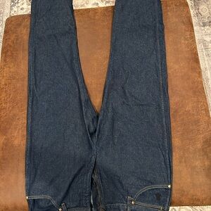 Wrangler Dark Blue Straight Jeans